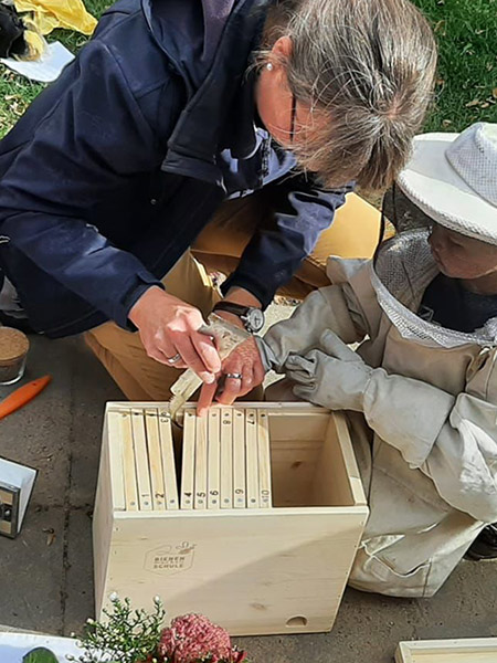 Bienenpädagogik bei der Kita KinderZeit