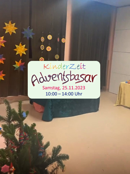 KinderZeit Adventsbasar